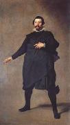 Diego Velazquez Portrait du bouffon Pablo de Valladolid (df02) oil painting on canvas